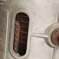 二手2噸鋁殼6脈中頻爐